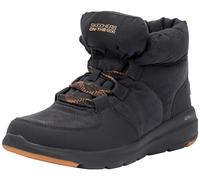 Skechers Glacial Ultra Trend Up, Botas Cortas al Tobillo Mujer, Black, 38.5 EU