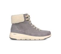 Skechers Glacial Ultra Woodlands, Botas Hombre, Grey Suede, 36 EU