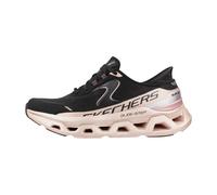 Skechers Glide-Step Altus-starlightt Shine - Tenis sin Cordones para Mujer, Bkrg=Negro/Oro Rosa, 41 EU