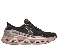 Skechers Glide-Step Altus-starlightt Shine - Tenis sin Cordones para Mujer, Bkrg=Negro/Oro Rosa, 41 EU