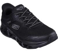 Skechers Glide-Step Altus Turn out, Zapatillas Hombre, Black Mesh/Duraleather, 42.5 EU