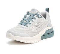 Skechers Glide Step ARC Waves 2.0-Now in Tenis para Mujer, Gris, 37.5 EU