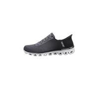 Skechers Glide-Step Excite, Zapatillas Mujer, Black & Charcoal Mesh, 41 EU