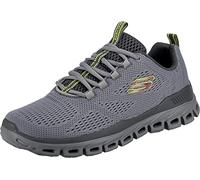 Skechers GLIDE-STEP FASTEN UP, Zapatillas para Hombre, Gray, 46 EU