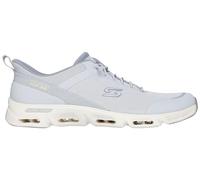 Skechers Glide-Step Gratify Everyday Bliss- Tenis para Mujer, Malla Gris Claro, 38 EU