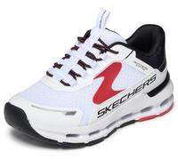 Skechers Glide-Step Plus Vista-Lane - Zapatillas Deportivas, Color Blanco/Negro/Rojo, Talla 5