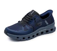 Skechers Glide-Step Pro Hands Free Slip-in, Zapatillas Hombre, Nvy Mesh/Hotmelt/Charcoal, 42 EU