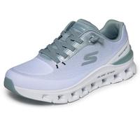 Skechers Glide-Step Pro WAVERRA - Tenis para Hombre, Color Blanco/Azul Claro, Talla 9.5 de Reino Unido