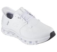 Skechers Glide Step Pro - Zapatillas sin Cordones para Hombre, Malla Blanca Hotmelt, 46 EU
