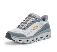 Skechers Glide-Step Sole Hands Free Slip-in, Zapatillas Hombre, Gris, 41.5 EU Ancho