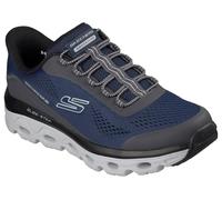 Skechers Glide-Step Sole Hands Free Slip-in, Zapatillas Hombre, Navy Textile/Synthetic/Trim, 46 EU