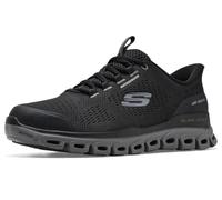 Skechers Glide-Step Sorran ZapatillasHombre | Zapatos sin cordones manos libres, tecnología impermeable Breathe Easy, deslizante, espuma viscoelástica refrigerada por aire