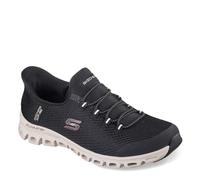 Skechers Glide-Step-Vibey - Tenis sin Cordones para Mujer, Bknt=Negro/Natural, 35.5 EU
