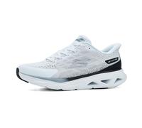 Skechers Glide Step Vortex - Tenis sin cordones para hombre, Blanco/Negro, 14