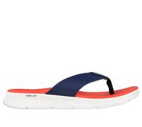 Skechers GO Consistent Sandal - Synthwave en Navy/Rojo, talla 44, Vegan