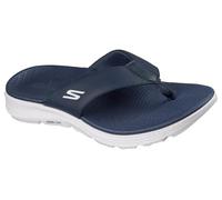 Skechers GO CONSISTENT - Sandalias 2.0 Canton para Hombre, Color Azul Marino sintético/Ribete Blanco, Talla 12
