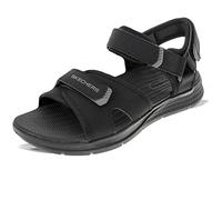 Skechers Go Consistent Tributary, Sandalias Hombre, Black, 43 EU