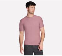 Skechers GO DRI All Day camiseta en Gris/Rosa, talla 2XL