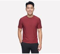 Skechers GO DRI All Day camiseta en Marengo/Rojo, talla Media