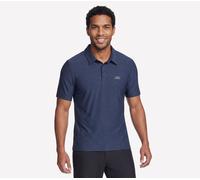 Skechers GO DRI All Day Polo en Navy, talla Media