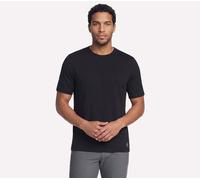 Skechers GO DRI Pima Crew en Negro, talla Grande