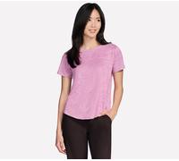 Skechers GO DRI Swift camiseta en Rose, talla Pequeña