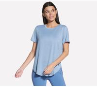 Skechers GO DRI Swift Tunic camiseta en Poseidon, talla Pequeña