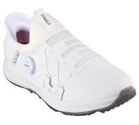 Skechers Go Elite 5 Arch Fit Waterproof Slip in Golf Shoe, Zapatillas Hombre, Blanco Opulento Jardín, 45.5 EU