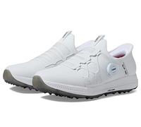 Skechers Go Elite 5 Arch Fit Waterproof Slip in Golf Shoe, Zapatillas Hombre, Blanco Opulento Jardín, 42 EU