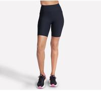 Skechers GO FLEX RIB High Waisted 8 Inch Bike pantalones cortos en Negro, talla 2XL