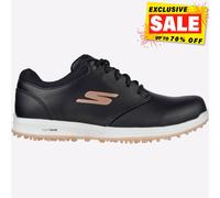 Skechers Go Golf Elite 4 Hyper Impermeable Zapatos De Golf Para Mujeres Negros
