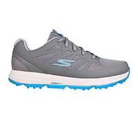 Skechers GO Golf Elite 5-Score, Zapatillas Mujer, Grey/Aqua, 36.5 EU