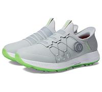 Skechers Go Elite 5 Slip 'in, Zapatos de Golf sin Pinchos Hombre, Gris/Lima, 42.5 EU