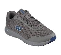 Skechers GO Golf MAX 2 Fairway 3, Zapatillas Hombre, Charcoal Textile/Navy Trim, 44.5 EU