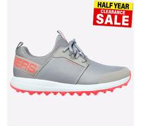 Skechers Go Golf Max Sport Zapatillas De Golf Sin Clavos Para Mujeres Color Gris