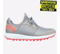 Skechers Go Golf Max Sport Zapatillas De Golf Sin Clavos Para Mujeres Color Gris