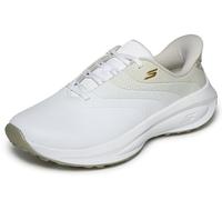 Skechers GO Golf - Zapatos de Golf sintéticos con Cordones en la Parte Superior para Mujer, Color Natural, Talla 6.5