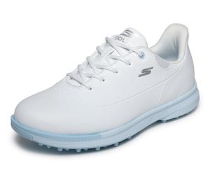 Skechers Go Jasmine 2 GF Waterproof Lace Up Golf Shoes for Women, Zapatos Mujer, Blanco Azul, 40 EU