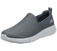 Skechers Go Walk MAX, Zapatillas para Caminar Hombre, Carbón Vegetal, 45 EU X-Ancho