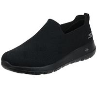Skechers Go Walk MAX-Athletic Air Mesh Slip on Walking Shoe, Zapatillas para Caminar Hombre, Negro/Blanco, 42 EU X-Ancho