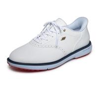 Skechers GO Prestige SL - Zapatos de Golf Impermeables para Hombre, Color Blanco/Azul Marino/Rojo, sin Pinchos, Talla 12