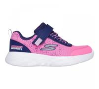 Skechers Go Run 400 V6, Zapatillas, Navy Hot Pink, 34 EU