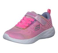 Skechers GO RUN 600 SHIMMER SPEEDER, Zapatillas para Niñas, Light Pink Mesh/Multi Foil Trim, 36 EU