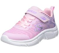 Skechers GO RUN 650 FIERCE FLASH, Zapatillas para Niñas, Pink Mesh/Lavender Trim, 28 EU