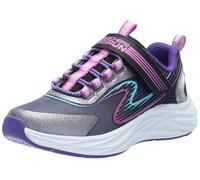 Skechers Go-Run-Accelerate para niñas, Negro/Multi, 13 Little Kid