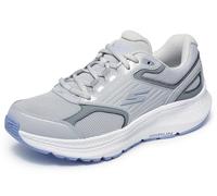 Skechers Go Run Consistent 2.0 Advantage, Zapatillas Mujer, Gris Lavanda, 36.5 EU Ancho