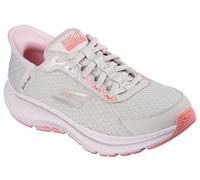 Skechers GO Run CONSISTENT 2.0 Endure Slip-On para Mujer, Natural Textile Lt Pink Trim, 38 EU