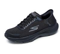 Skechers Go Run Consistent 2.0 Endure, Zapatillas Mujer, Black Textile/Black Trim, 36 EU
