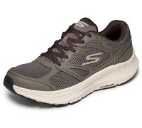 Skechers GO Run CONSISTENT 2.0 Mapleton - Tenis para Hombre, Cuero marrón/Textil, Talla 7