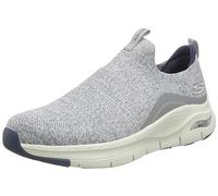 Skechers Go Run consistente, Zapatillas Hombre, Gris Oscuro, 43EU